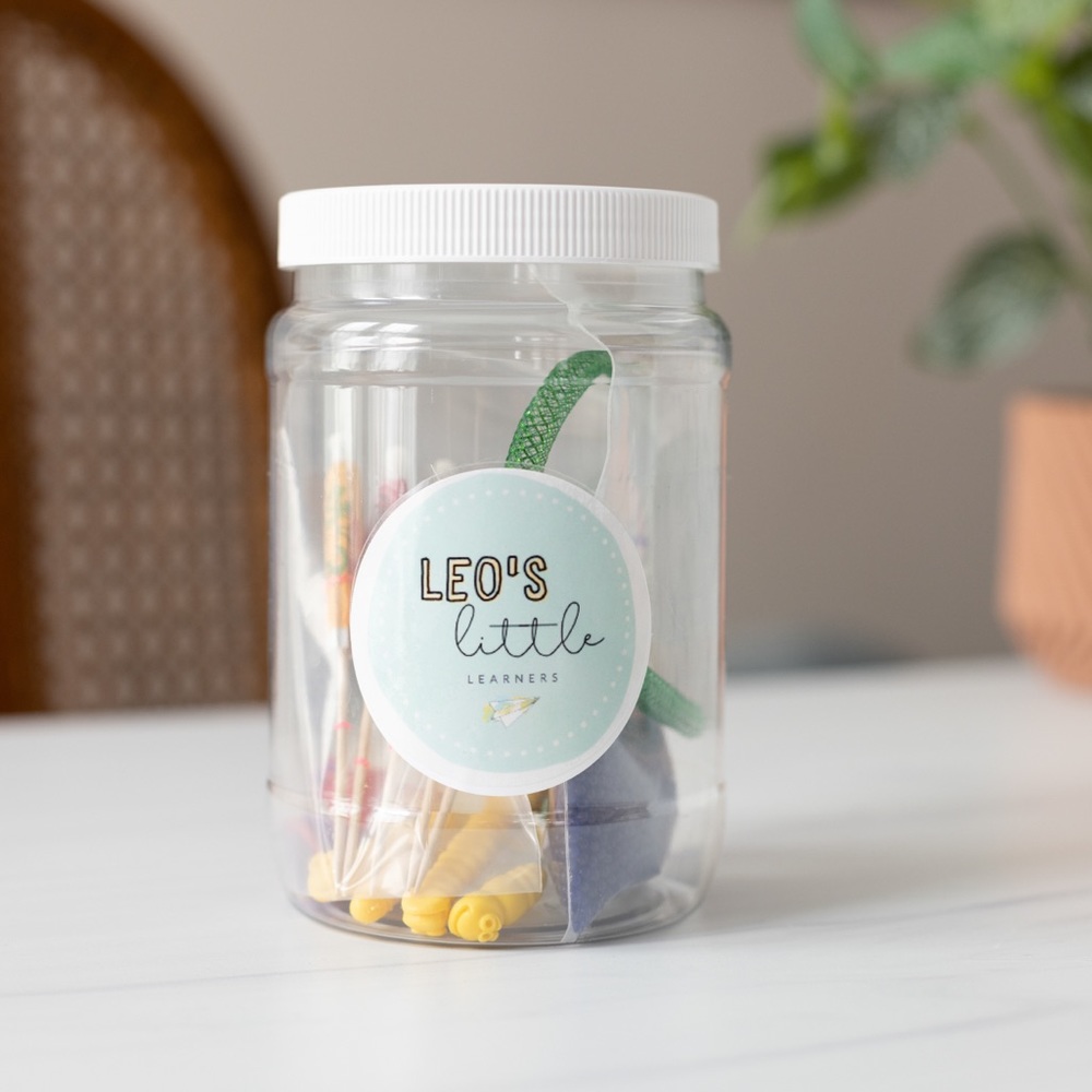 Water Worms Sensory Jar